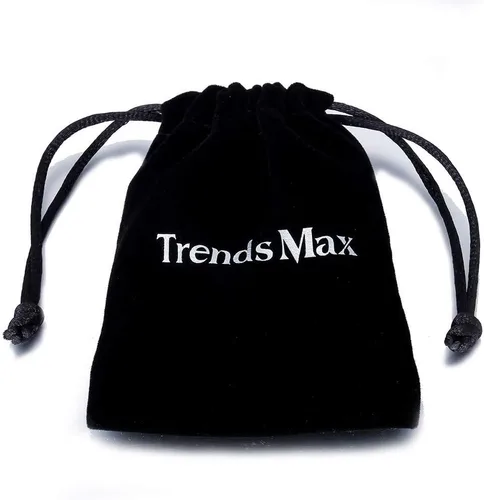 Vista 6 de Trendsmax - Collar con colgante de cruz para hombre, acero inoxidable, cadena bizantina de 22 24 26 28 30 pulgadas