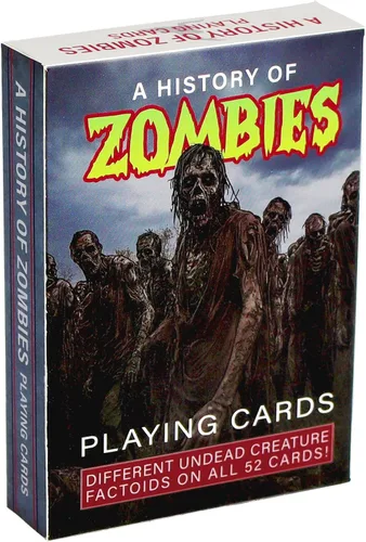 Vista 2 de Paradise Cay Publications, Inc. Cartas de juego - Baraja estándar de 52 cartas (Una historia de zombis)