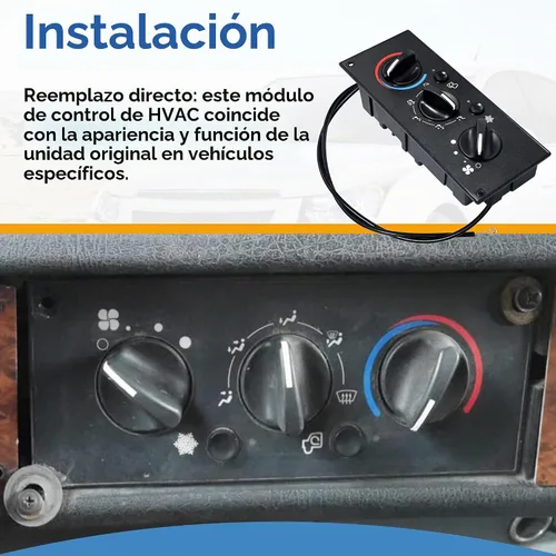 Vista 4 de Módulo de Control Climático Kenworth - 599-5511 Panel de Control AC de Servicio Pesado de Reemplazo para Kenworth W900 T800 T600A C500 T300