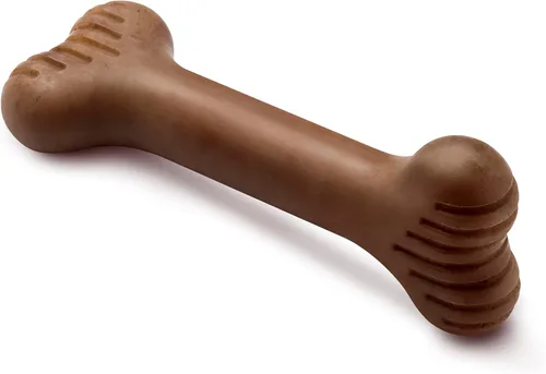 Vista 12 de Benebone Bone - Juguete masticable duradero para perros para masticadores agresivos, tocino real, fabricado en Estados Unidos, pequeño