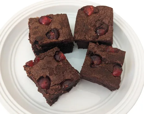 Vista 9 de Ruth's Caramel Swirl Brownies extra fudgy Brownies 1 docena - Golosinas horneadas gourmet Delicioso regalo con los mejores ingredientes