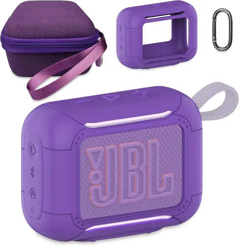 Vista 16 de Funda protectora para altavoz Bluetooth portátil JBL Go 5 Estuche azul