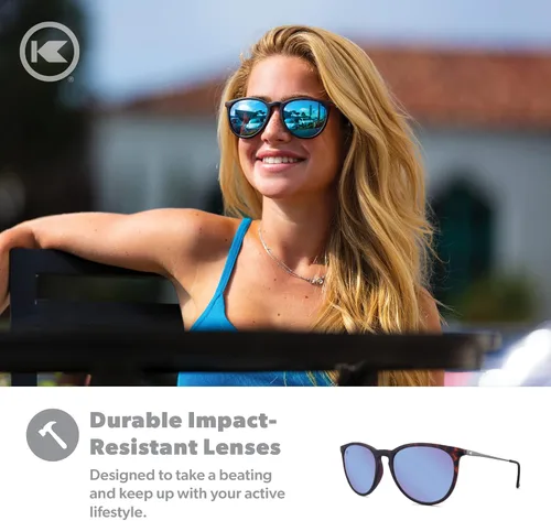 Vista 5 de Knockaround Mary Janes Polarized Sunglasses, Full UV400 Protection