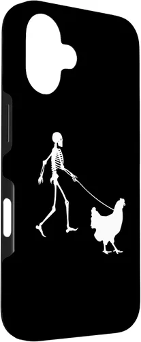 Vista 3 de iPhone 16 Matching Family chicken Skull Costume Halloween Case
