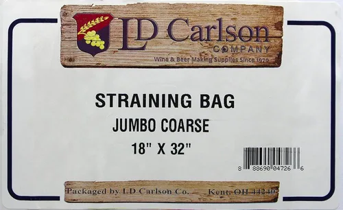 Vista 3 de Home Brew Ohio Jumbo Nylon Straining Bag, 18" x 32", Malla Gruesa