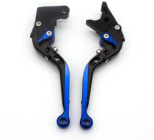 Vista 10 de Palanca de embrague de freno de motocicleta extensible plegable de aluminio CNC para Yamaha Fz25 2017-2018 FZ25 manijas palancas palancas palanca