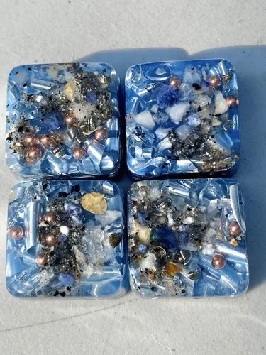 Vista 4 de 16 Mini Cube Tower Busters Azul Claro Orgone
