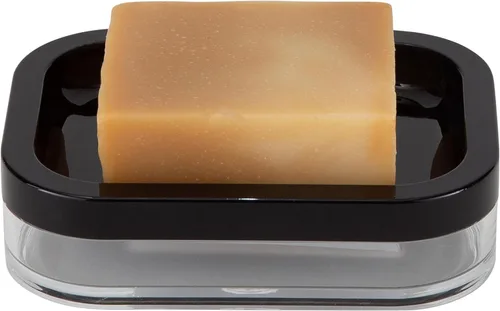 Vista 9 de Bath Bliss Juego de baño acrílico de 6 piezas Cepillo de inodoro Bote de basura Bomba de jabón Jabonera Vaso Soporte para cepillos