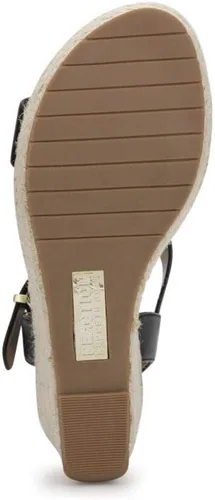 Vista 5 de Kenneth Cole REACTION Sandalias de cuña con correa en T para mujer
