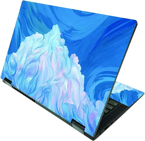 Vista 12 de MightySkins Skin compatible con Lenovo IdeaPad Flex 5 2 en 1 de 15 pulgadas (2021) - Angry Ripple Funda protectora de vinilo duradera y única