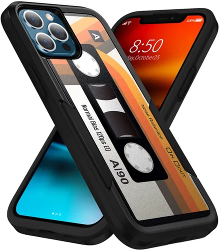 Vista 14 de CasesOnDeck - Funda de agarre compatible con Apple iPhone 13 Pro Max (2021) y iPhone 13 Pro Max [Grip Tactical] Funda delgada y resistente