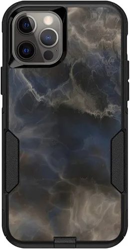 Vista 26 de MightySkins Skin compatible con OtterBox Commuter iPhone 12 y 12 Pro - Mármol ámbar Funda protectora de vinilo duradera y única Fácil de aplicar