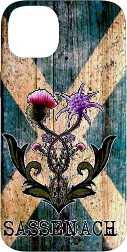 Vista 15 de Purple Thistle Flower Scottish Flag Scots Sassenach Vintage Case for iPhone 17