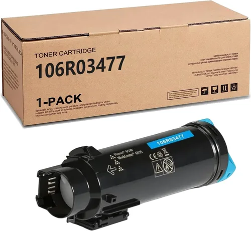 Vista 7 de 106R03480- Compatible for Xerox Phaser 6510/ Workcentre 6515 Black High Capacity Toner-Cartridge (5500 Pages) (1, Black)