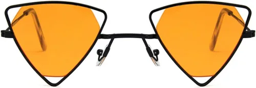 Vista 3 de Shiratori - Gafas de sol estilo retro clásico para hombres y mujeres, 100% protección UV, estilo triángulo