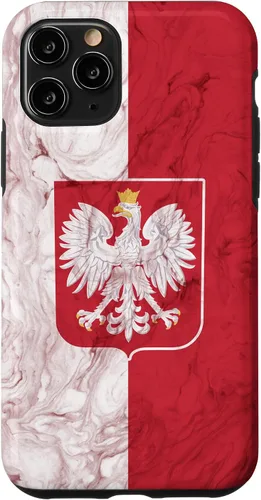 Vista 29 de Poland Flag and Elegant Background - Polish Pride Case for iPhone 17