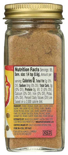 Vista 5 de Whole Foods Market, Condimento de curry balti orgánico, 2.01 oz