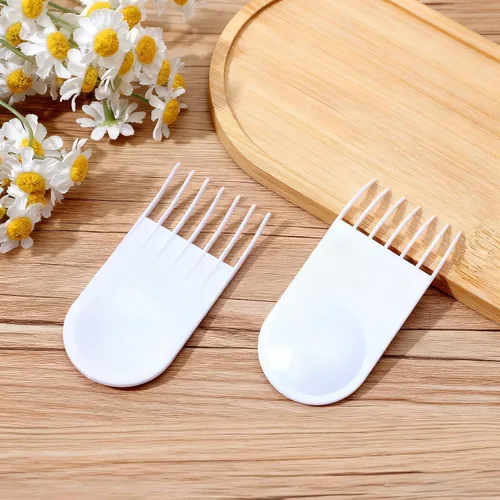 Vista 7 de 4 piezas de herramientas de limpieza para picador de verduras, herramienta de corte de ensalada de cebolla, picadoras de ensalada de frutas