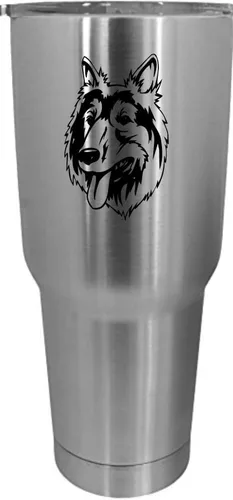 Vista 54 de Cairn Terrier - Vaso grabado con temática de perro, 30 onzas