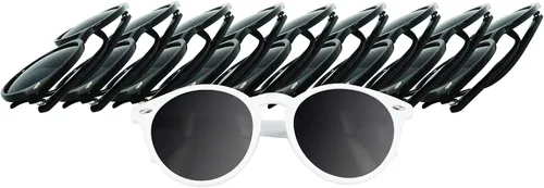 Vista 2 de LADYHOME Regalos de despedida de soltera para despedida de soltera 10 gafas de sol redondas de ojo de gato