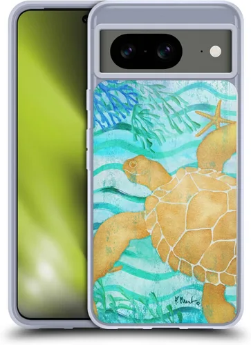 Vista 13 de Head Case Designs Officially Licensed Paul Brent Agate Mermaid Coastal Gel Case [Military Grade Protection] Compatible with Google Pixel 8 and