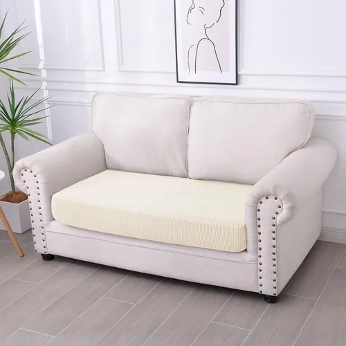 Vista 142 de hyha Fundas impermeables para sofá seccional, fundas de cojín Beige