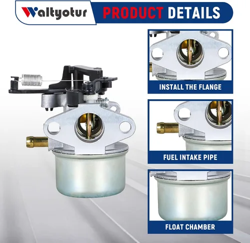 Vista 4 de waltyotur Repuesto de carburador para Briggs Stratton 594287 799248 591597 591137 590780 593380 carburador 2700PSI-3000PSI para lavadora a presión