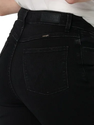 Vista 5 de Wrangler Jeans de bota de tiro alto para mujer
