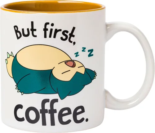 Vista 18 de Silver Buffalo - Taza de café de vidrio manchado con diseño de Pokémon con Pikachu, 17.5 onzas See through yellow, Electric pokemon, Collectible