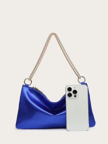 Vista 4 de Verdusa Bolso de noche de satén para mujer, bolso de hombro