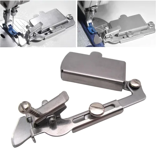 Vista 2 de CKPSMS Marca - 1SET magnetismo Swing Away ajustable Hemmer Edge Guide # KP-19276 para máquinas de coser domésticas e industriales