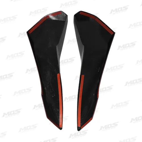Vista 2 de MOS - Cubiertas laterales delanteras de fibra de carbono compatibles con Yamaha XMAX 300 2017-2022