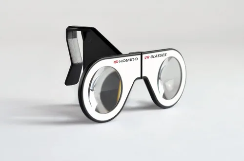 Vista 2 de Homido Mini gafas de realidad virtual para Smartphone auriculares plegables VR obedientes con iPhone y Android Teléfono celular Vr