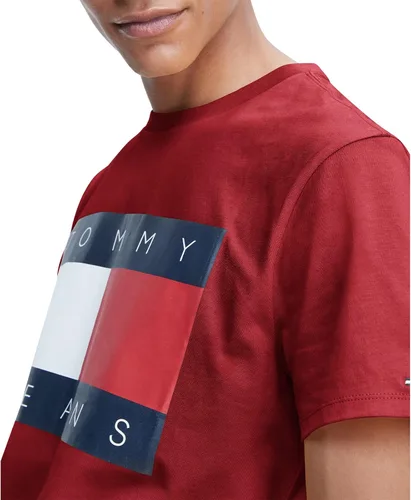 Vista 3 de Tommy Hilfiger Camiseta de manga corta Tommy Jeans Flag para hombre