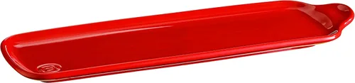 Vista 7 de Emile Henry Plato grande para aperitivos, color borgoña, 12 x 6 pulgadas