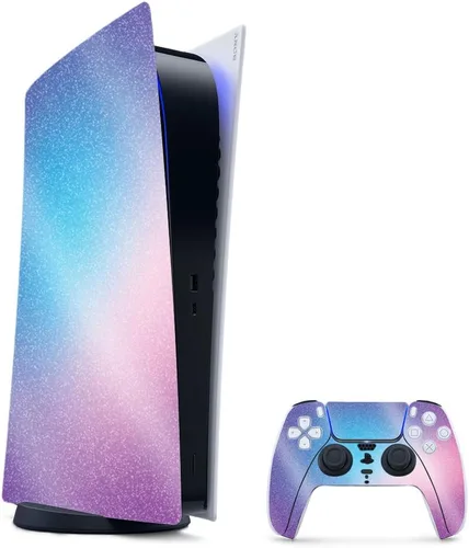 Vista 27 de MightySkins - Skin para juegos con purpurina brillante para PS5 y PlayStation 5, ágata amatista, acabado duradero con purpurina de alto brillo