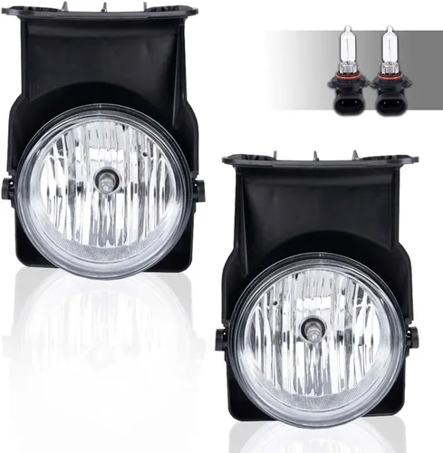 Vista 26 de PIT66 Juego de montaje de luces antiniebla (2 unidades) compatible con 2002 2003 2004 2005 2006 Avalanche Pickup Truck Accesorios de lámpara