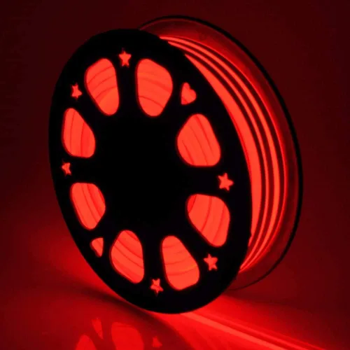 Vista 9 de Tira de luces LED flexibles de neón para decoración de bares o tiendas de uso comercial, 110 V (100 pies, verde)