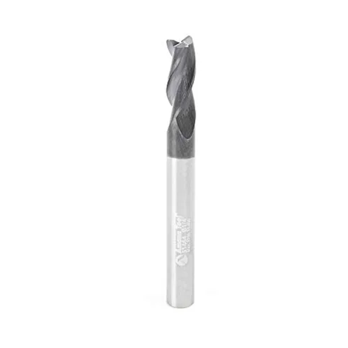 Vista 9 de Amana Tool - 51468 espiral de carburo sólido CNC para acero y acero inoxidable con revestimiento AlTiN
