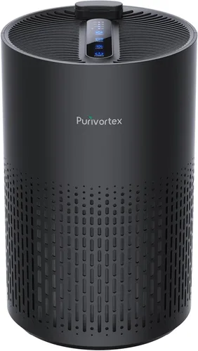 Vista 2 de Purificadores de aire para el hogar, limpiador de filtro HEPA con esponja de fragancia, filtros A11ergies, polen, humo, polvo, caspa de mascotas