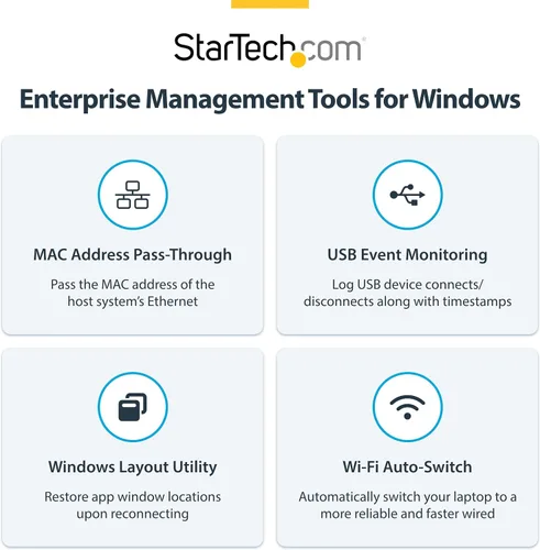 Vista 6 de StarTech - Base universal USB-C triple 4K, MacBook Pro Air y Windows, HDMI DP Windows macOS ChromeOS Ubuntu, Intel Apple Silicon AMD Snapdragon X