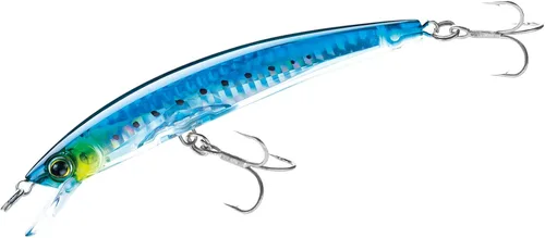 Vista 13 de Yo-Zuri Crystal 3D (F) 3.543 in 3-1/2" Minnow, Real Mullet