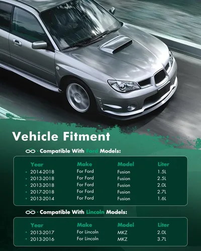 Vista 3 de SCITOO Conjunto de radiadores de motor de repuesto automotriz para Ford Fusion 2013-2019, Police Responder Hybrid 2019-2020 y para Lincoln MKZ