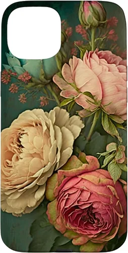 Vista 9 de Boho Shabby Chic Bohemian Roses Vintage Funda con diseño de flores y flores para iPhone 17
