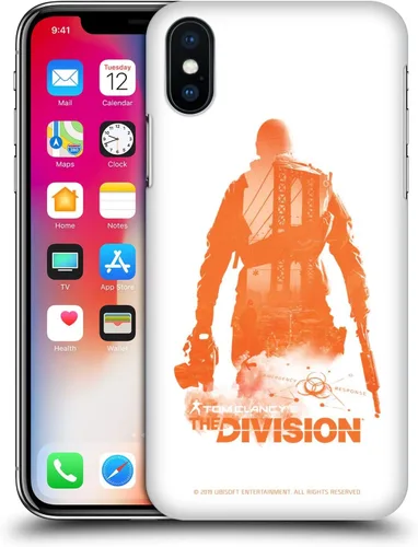 Vista 11 de Head Case Designs Officially Licensed Tom Clancy's The Division Character Key Art Hard Back Case Compatible with Apple iPhone X/iPhone Xs