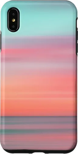 Vista 11 de Funda hawaiana para iPhone 17, diseño de playa tropical de Hawái, color azul melocotón