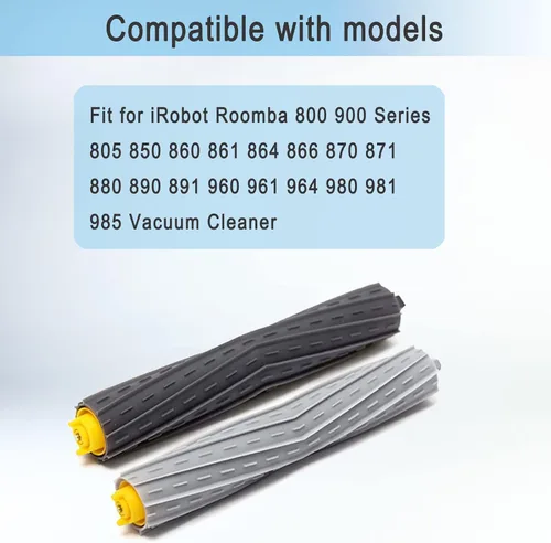 Vista 2 de Piezas de repuesto Accesorios para Roomba 800 900 Series 805 860 870 871 880 890 960 980 980 985 891 960 961 964 980 981 Vacío 4 juegos de piezas