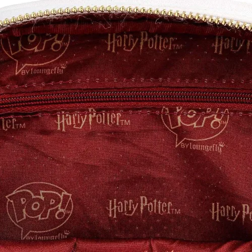 Vista 4 de Loungefly FUNKO POP Harry Potter Hedwig Pin Trader - Bolso cruzado Blanco