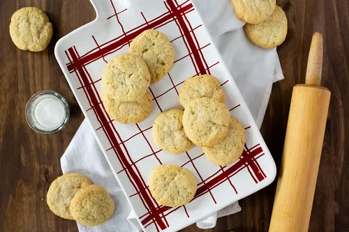 Vista 5 de Old School Brand™ Mezcla de galletas de azúcar – 16 onzas Hace alrededor de 24 galletas doradas de vainilla caseras Horneado para vacaciones