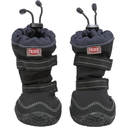 Vista 23 de Zapatos para perros Trixie 19410 Negro